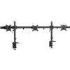 HFTEK -Supporto da tavolo per monitor TV per 3 schermi da 15 a 27 pollici - VESA 75/100 (MS323C-N)