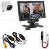 Frenkbox Trailer cam Kit sorveglianza trasporto cavalli telecamera wireless monitor 7 PREASSEMBLATO con adattatore accendisigari INCLUSO. Nuovo kit 2024