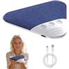 KUWUNG Altoparlante per cuscino, cuscino portatile, mini altoparlante per dormire con rumore bianco, altoparlante Bluetooth (triangolare con scomparto per carte di credito)