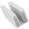 OSNIYAW 100x40x40mm Alluminio Dissipatore di Calore Alluminio Dissipatore di Calore di Raffreddamento per Amplificatori Led Modulo Applicazione Elettronica