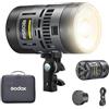 Godox RS60Bi - Lampada LED da studio 60 W, Bi-Color 2800 K-6500 K, con controllo APP integrato, supporto RDM DMX CRI97+ TLCI98+