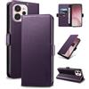 Yunubeyii Cover Libro per Oppo Reno15 F/FS,Viola | Blocco RFID,Luxury PU Pelle,Portafoglio,Card Holder,Magnetic Phone Custodia,Kickstand,Protettiva,Antiurto