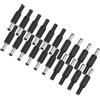 M METERXITY 20-Pack Connettori Maschio DC, 5.5x2.1mm Connettore A Baretto con Anima in Rame Puro per Alimentatori Laptop/Telecamere di Sicurezza CCTV/Illuminazione Connettore Alimentatore