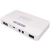 Yangers Gruppo di Continuità Mini UPS 12V 10400mah,Banca di Potere Backup Batteria alimentazione ininterrotta per Router Modem Fotocamera Allarme Telefono, Uscita 5V USB 9V 12V DC 24V 48V Gigabit Poe