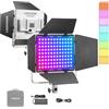 GODOX LITEMONS LP400R RGBW LED Video Light, CCT Bicolore Temperatura 1800K-10000K 36W Luce Pannello con Modalità HSI e Modalità GEL, 14 Effetti di Luce, Controllo APP di Supporto