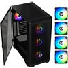 BitFenix CAJA PC ATX SEMITORRE BITFENIX NOVA MESH SE TG 4ARGB VENTANA RGB NEGRA