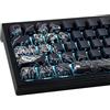 Hyekic Tasti PBT Keycaps 131 laterali stampati sul lato Shine Through Dye-Sublimation Keycap Giapponesi Ukiyo-e Keycaps per Cherry Gateron MX Switch Tastiere Meccaniche