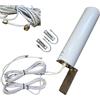 TKSTAR LTE 4G 5G MIMO 2X SMA Antenna esterna amplificatore con 2 x 3 m cavo di prolunga con supporto da parete adatto a Fritzbox 6850 5G Nighthawk M5