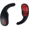 Adhiper 1 paio di ganci per orecchie, di ricambio per auricolari Beats Fit Pro, in silicone, ricambio (sinistro e destro, nero)