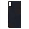 ELLENNE SCOCCA POSTERIORE Telaio per IPHONE X 10 Back Cover Vetro NERO | SCOCCA POSTERIORE TELAIO COMPATIBILE PER IPHONE X 10 - BACK COVER VETRO NERO BIANCO (NERO)