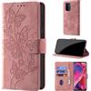 CaseGla Cover per Oppo A54 5G / A74 5G, Rosa | Blocco RFID, Portafoglio Pelle PU, Flip Libro, Porta Carte, Magnetica Libretto, Antiurto Protezione Completa