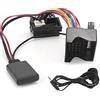 Yctze Auto Bluetooth 5.0 AUX-IN Cavo Adattatore Audio Pass Auto Bluetooth 5.0 AUX-IN Cavo Adattatore Audio Adatto für C2/ C3/ C4/ C5/ C6 mit Mikrofon