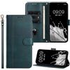SEHEYA Cover per TCL 30 SE Pieghevoli Libretto Custodia Retrò Portafoglio a Libro Flip Case 3 Tasche Interne Fibbia Magnetica Protezione Caso, Verde Scuro