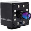 Mermaid 100 fps Night Vision USB Camera 1/2.7 CMOS OV2710 Web Cam Full HD 1080P USB con telecamera Mini infrarossi USB2.0 Webcam con tecnologia IR Cut e 10 LED Board, webcam con lente da
