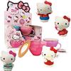 #sbabam, Squishy Hello Kitty Cappuccino, Giochi per Bambini da Edicola, Pack 2 Pezzi, Regalo Bambini, Giocattolo Bambino, Idee Regalo dai 3 Anni