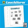 Leuchtturm 332160 LIGHTHOUSE SF Illustrated album pages Italy 1960-1969
