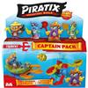PIRATIX ADVENTURE WORLD Set di figure di pirati, modelli assortiti, include barca e personaggi