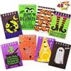 JOYIN 48 Pezzi Blocco Note Spettrale di Halloween Set in 8 Disegni, Blocchi Note di Halloween per Bambini Ragazze Ragazzi Classroom Bomboniere Dolcetto o Scherzetto Set Regalo per Bambini