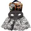 W WIDMANN MILANO Party Fashion Widmann 64531 64531 - Maschera per occhi con velo, accessorio per feste a tema, carnevale, donna, multicolore