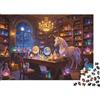 XiaopangXY Magic Library Puzzles 1000Pc Materiale Riciclato Fantasy Craft Puzzle for Ragazzi e Ragazze Regalo Divertente e Attività Domestica Ideal for Child's Birthday Gift 38x26cm/1000pcs