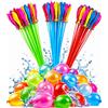 Generico 111 Bombe d'Acqua Busta 111 Palloncini d'Acqua Riempimento Rapido Auto Sigillanti 111 Palloncini in 60 Secondi con Adattatore per Rubinetto Gavettoni Water Balloons Facili da Riempire Auto Annodanti