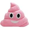 AMMICCO Carino Cacca Giocattolo Bambola Creativo Feci Emoji Emoticon Cuscino Giocattolo Cuscino Casa Decorazione Bel Regalo (Rosa)