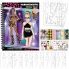 Generisch Fashion Sticker Book - Sticker Dress up Activity Book for Kids | Interaactive Educational Toys for Presschool Kids Teens Boys Girls Teachers Classroom Home Travel Plaaytime
