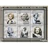 Prophila Collection Mosambik 2421-2426 Minifoglio (Completa Edizione) MNH ** MNH 2002 Marilyn Monroe (Francobolli per i Collezionisti) Celebrità/Film/Teatro/Radio