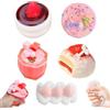 SPHERETRON 5 pezzi Taba Squishy giocattoli sensoriali Fufu Squishy Squeeze Taba Squishys Sensory Toys Fufu Squishys per bambini e adulti
