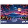 OTBSDNKZZ Mount Fuji Puzzle 1000 Pezzi Idea Regalo Uomo E Donna 1000 Stukjes Nature Puzzle Giocattolo Decompressivo Intellettuale Educativo Divertente Gioco Per Famiglie Für Erwachsene Und Kinder Ab 8 Jahren 38
