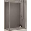 AGHA Box Doccia Run 100x70 Apertura Scorrevole in 6 Colori - Profilo : Argento Lucido - Versione : Destra