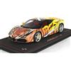 BBR P18221V 1/18 Ferrari 488GTB Tubo Tigre Giallo Modena Limitata 100pcs 1:18