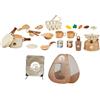 25x Set di attrezzatura da campeggio per bambini Fai finta di giocare al