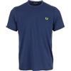 Fred Perry Ringer T-Shirt, Maglietta Uomo - XL