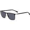 Boss Occhiali da Sole 1004/S/IT BLACK/GREY 56/17/145 uomo
