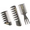 zalati Pettine per lo styling 3pcs Pettini a denti larghi Stile Slicked-back per Mens Acconciatura Casa Barbiere