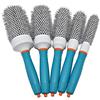 Liseng per capelli rotonda in ceramica ionica a barilotto Set di strumenti per arricciacapelli per parrucchieri per parrucchieri (19mm 25mm 32mm 45mm 53mm)