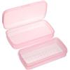OGANAZI Scatola di plastica per la disinfezione delle unghie con vassoio, vassoio sterilizzatore per nail art, vassoio per conservazione e sterilizzazione per unghie, pinzette, tagliacapelli per