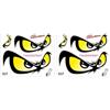 4R Quattroerre.it Adesivi Sticker Occhi No Fear, 14 x 16 cm (Confezione da 2)