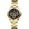 JewelryWe Orologio al Quarzo da Polso da Donna: Orologio Quadrantini con Zircone Senza Numero Cinturino in Acciaio Inossidabile Idee Regalo