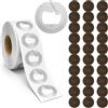 BlueXP Set di Tag NFC NTAG216 e NTAG215 25 mm Adesivi con Chip NFC Autoadesivi Sticker NFC Anti-Metallo Programmabili per Automazione Smartphone Smart Home, Compatibili con Amiibo Android Carte NFC