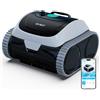 WYBOT C1-P Robot Piscina, Robot Piscina Senza Fili 4-in-1 Robot Piscina Fuori Terra con Robot Piscina pareti e Fondo, aspiraz. Pot., 5 Modi, NAV.+App, 155m² - Verde Notte Brinata