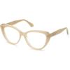 TWINSET PLASTIC OPT FRAME Twinset - MAT: Cellulose acetate_C: SHINY OPAL BEIGE D: 140x17 / Female Cura della persona e salute