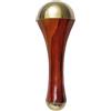 DHYANA Kansa Wand Massaggiatore per viso e piede 3 metalli e manico in legno - Disintossicazione e rilassamento profondo - Ripristina la luminosità della pelle - Massaggiatore per corpo e piedi in rame,