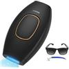 chenghuayu Solippy Luce Pulsata - 2026 New Epilatore Indolore per Uso Domestico, Dispositivo di Depilazione, Sicuro e Veloce per Corpo Viso e Zona Bikini, Ideale per Donne e Uomini (Black)