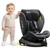Bonio I-Size 360 Girevole Seggiolino Auto con ISOFIX, 40-150cm(Gruppo 0 + 1/2/3, 0-36 kg), ca. 0-12 anni (Nero)