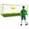 OneTeam Porta da calcio Flex Square, 300 x 100 x 100 x 100 cm, colore verde, porta da calcio con struttura Idelana stabile e durevole, per gioco e allenamento, robusta ed elastica