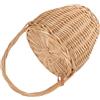 Tofficu Borsa Francese in Ratan Intrecciato, Cestino Vimini Manico, Grande Capacità, Borsa da Viaggio per Donna, Stile Semplice e Raffinato Colore Casuale