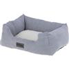 Kerbl Pet Letto morbido Zoe, letto per cani, cuscino per cani, 100 % poliestere, velluto a coste, 47 x 37 x 17 cm, per cani e gatti, morbido, indeformabile, antiscivolo, lavabile a 30 °C