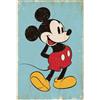 Disney Junior Maxi Poster retrò, Carta, Multicolore, 61 x 91,5 cm